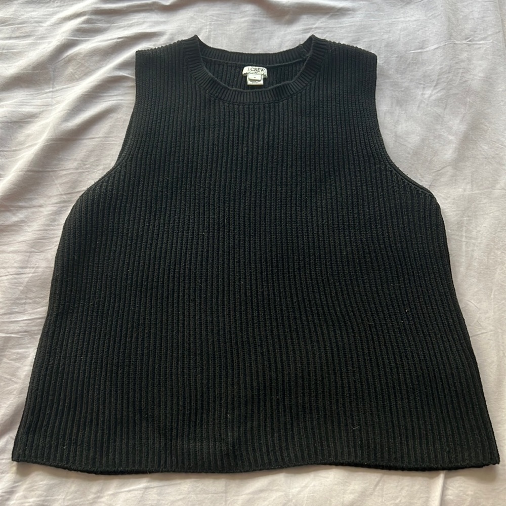 Black Sweater Tank